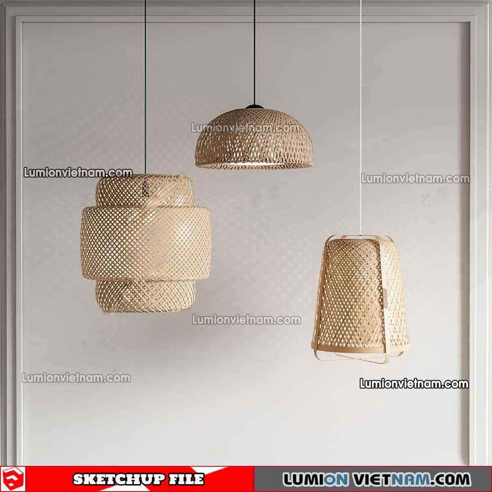 230508-Bamboo-Lamp-(17)-Sketchup-Models