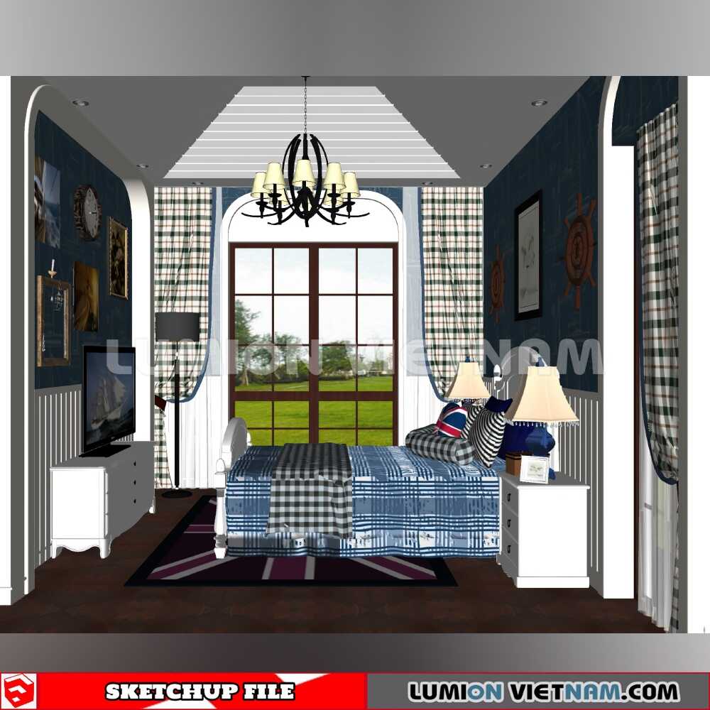 230523-Children’S-Room-(10)-Sketchup-Models