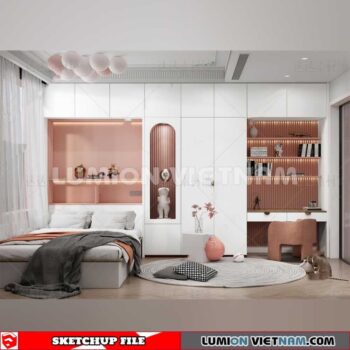 230523. Children Room Sketchup 3D Models By SU84