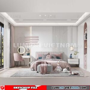 230523. Children Room Sketchup 3D Models By SU84