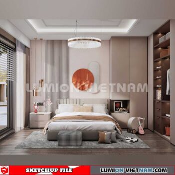 230523. Children Room Sketchup 3D Models By SU84