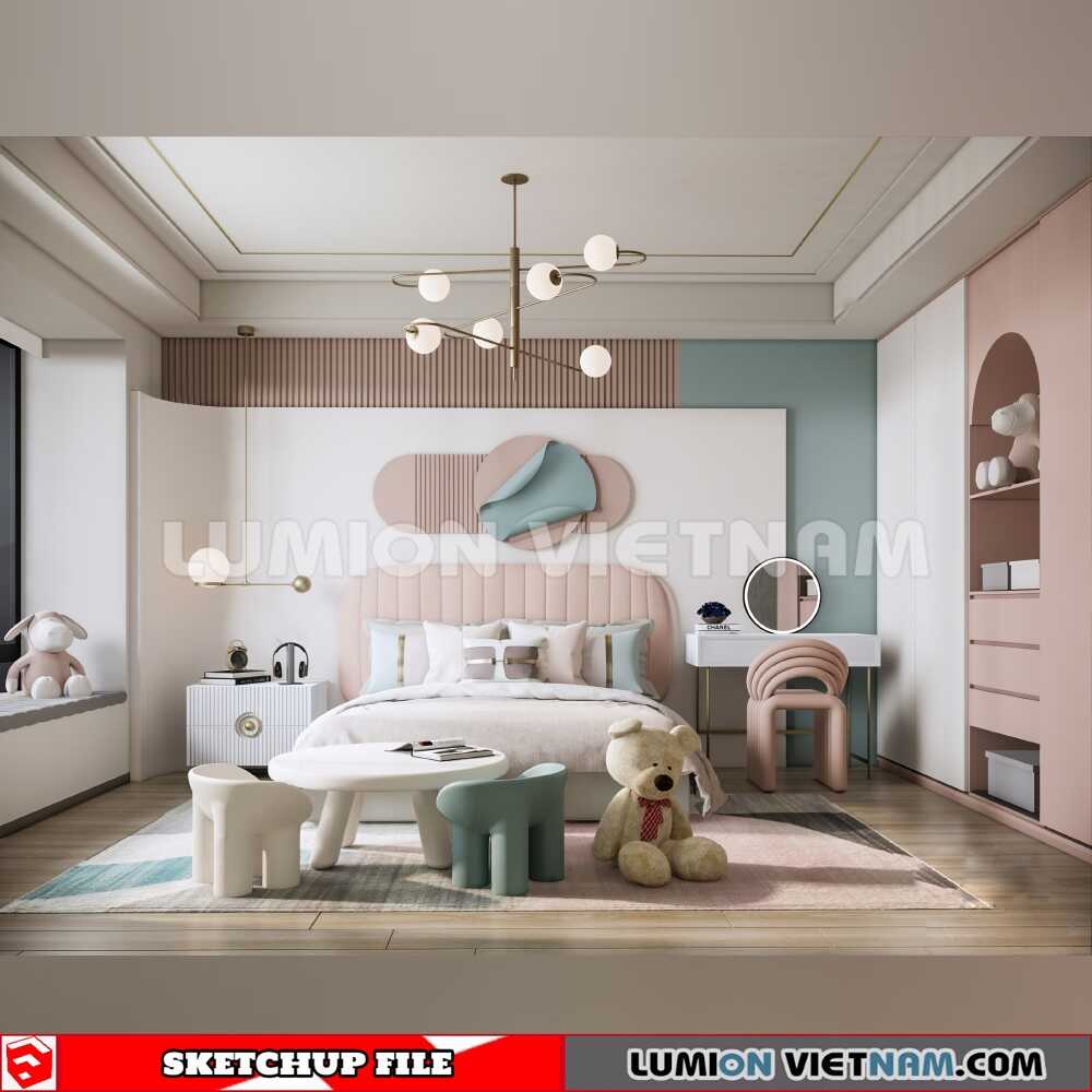 230523-Children’S-Room-(41)-Sketchup-Models