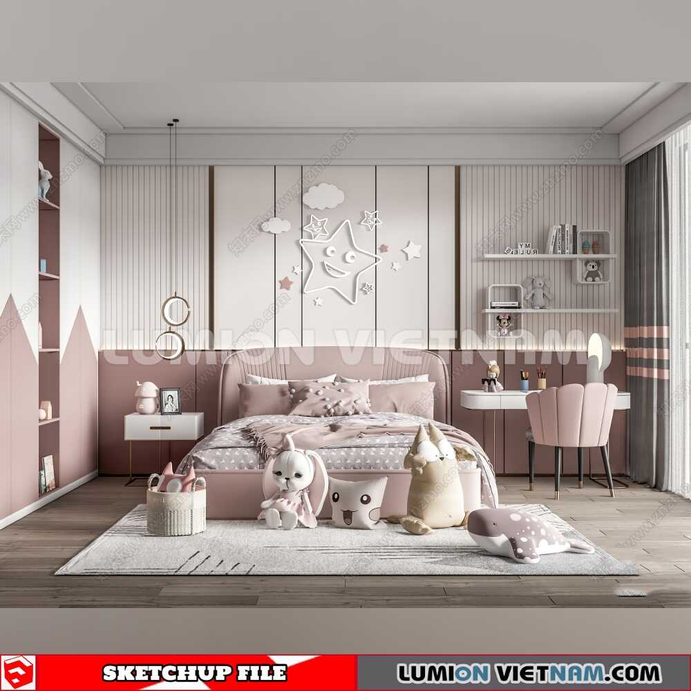 230523-Children’S-Room-(46)-Sketchup-Models