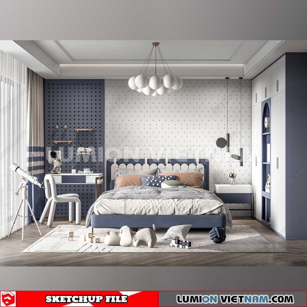 230523-Children’S-Room-(48)-Sketchup-Models