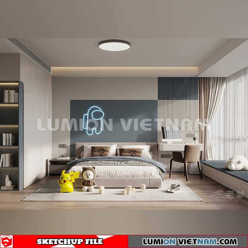 230523-Children’S-Room-(50)-Sketchup-Models