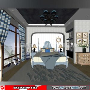 230523. Children Room Sketchup 3D Models By SU84