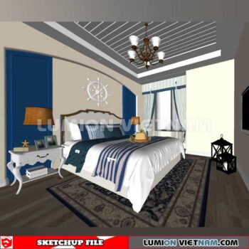 230523. Children Room Sketchup 3D Models By SU84