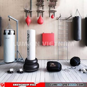 230506. Gym Equipment Sketchup 3D Models