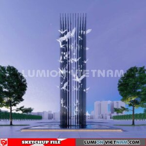 230610. Landscape Decor Sketchup 3D Models