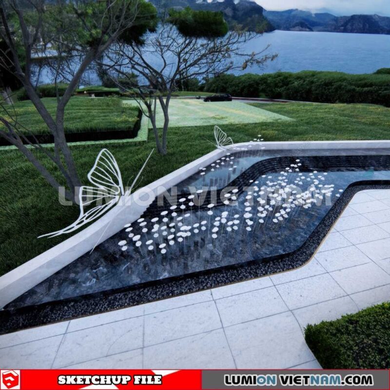 230610. Landscape Decor Sketchup 3D Models