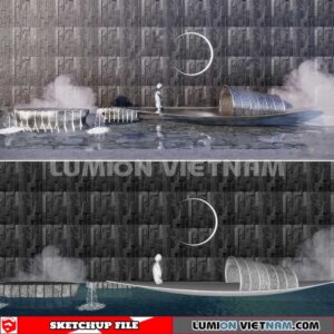 230610. Landscape Decor Sketchup 3D Models