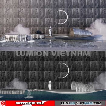 230610. Landscape Decor Sketchup 3D Models