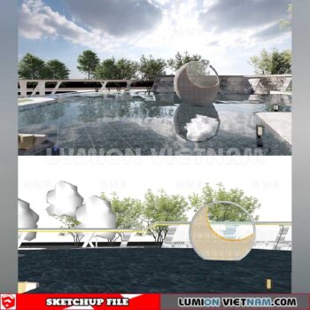 230610. Landscape Decor Sketchup 3D Models