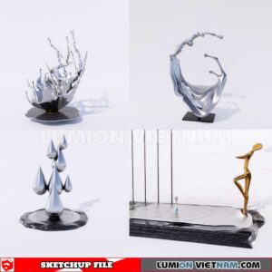 230610. Landscape Decor Sketchup 3D Models