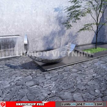 230610. Landscape Decor Sketchup 3D Models