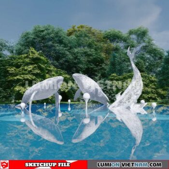 230610. Landscape Decor Sketchup 3D Models