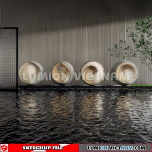 230610. Landscape Decor Sketchup 3D Models