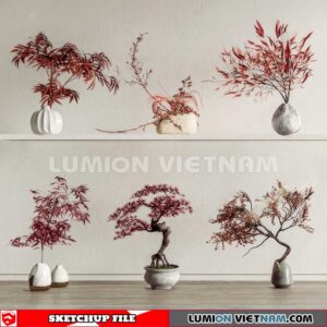 230614. Plant Pots Sketchup 3D Models