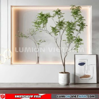 230614. Plant Pots Sketchup 3D Models