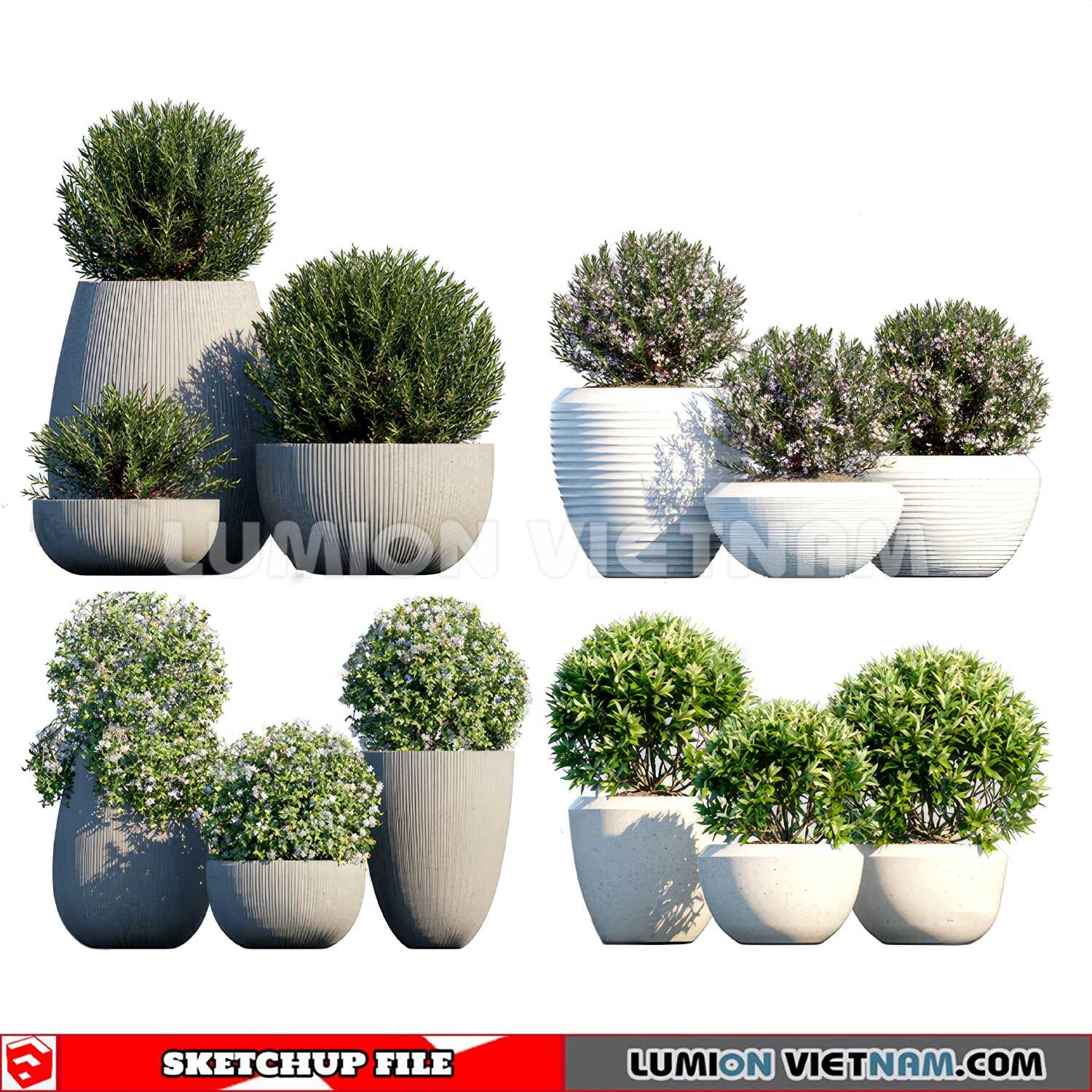 230614-Plant-Pots-(7)-Sketchup-Models