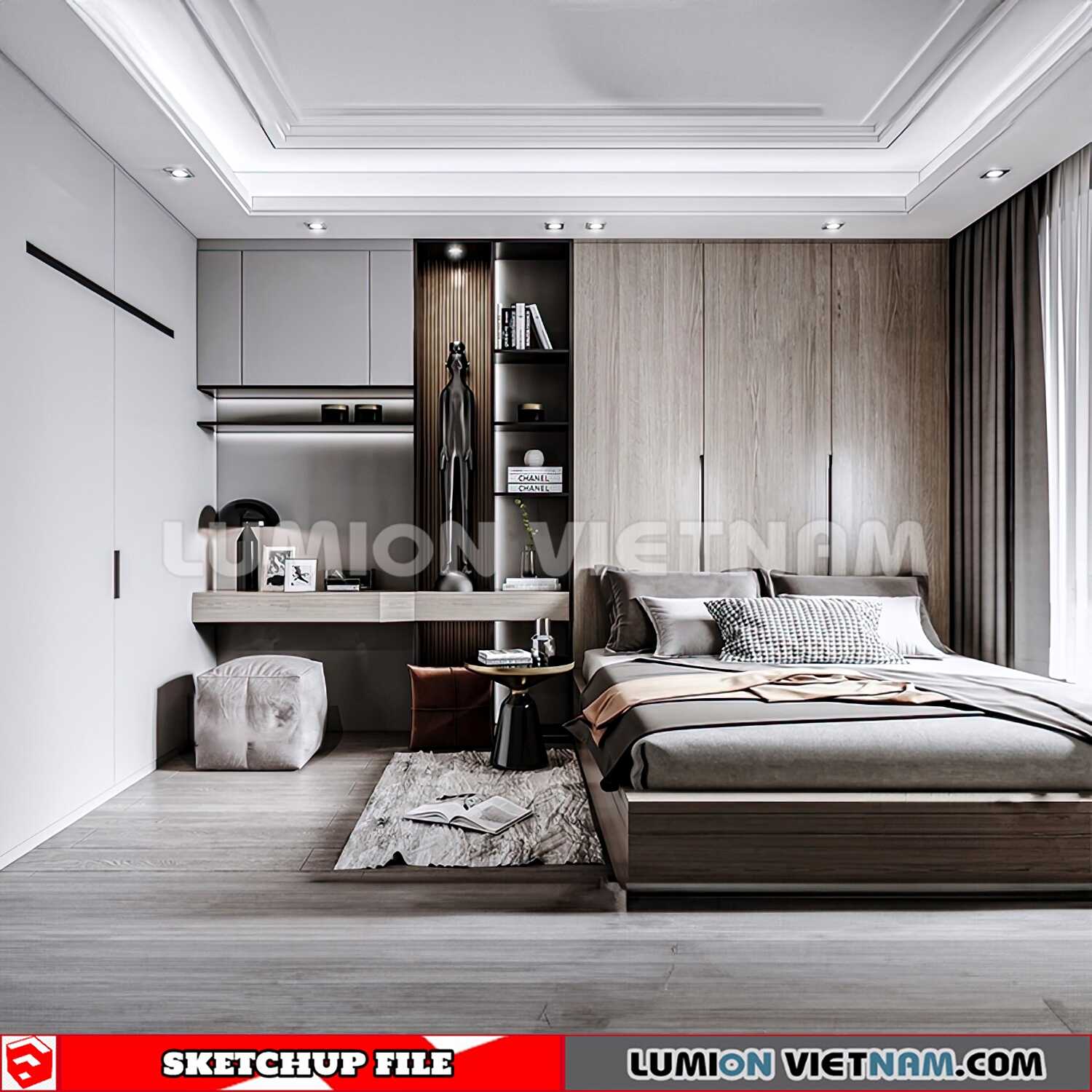 230617-Bedroom-(19)-Sketchup-Models