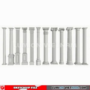 230621. Cornice Moulding Sketchup 3D Models