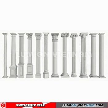 230621. Cornice Moulding Sketchup 3D Models