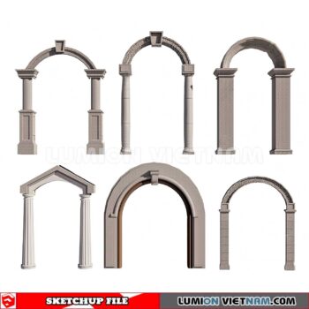 230621. Cornice Moulding Sketchup 3D Models