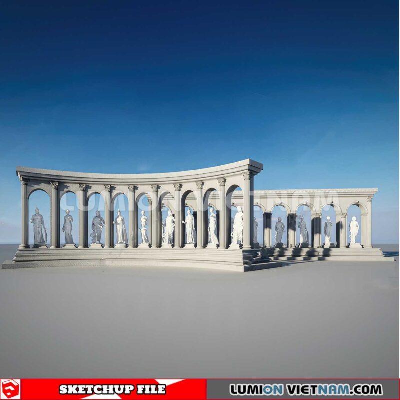 230621. Cornice Moulding Sketchup 3D Models