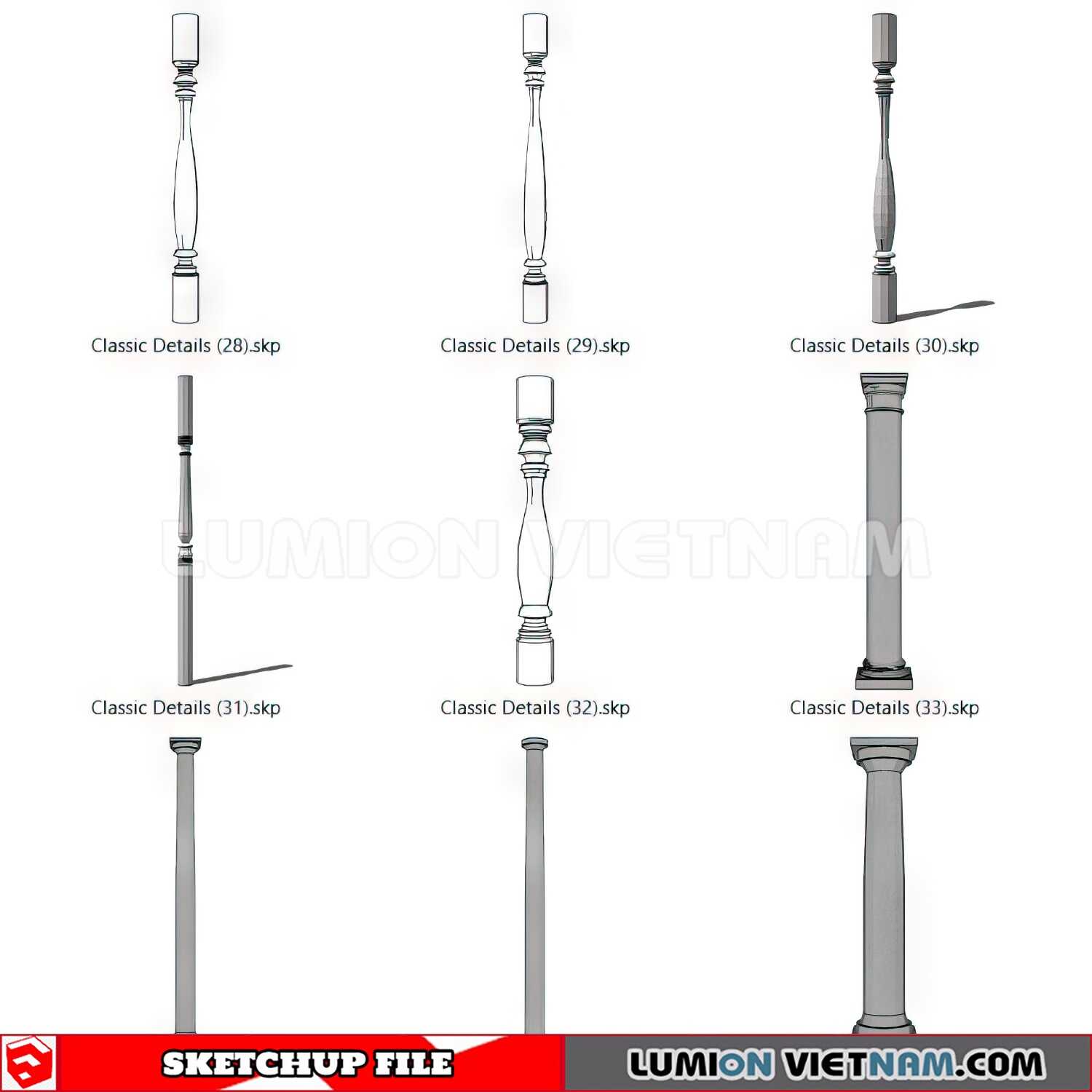 230621-Classic-Details-(68)-Sketchup-Models