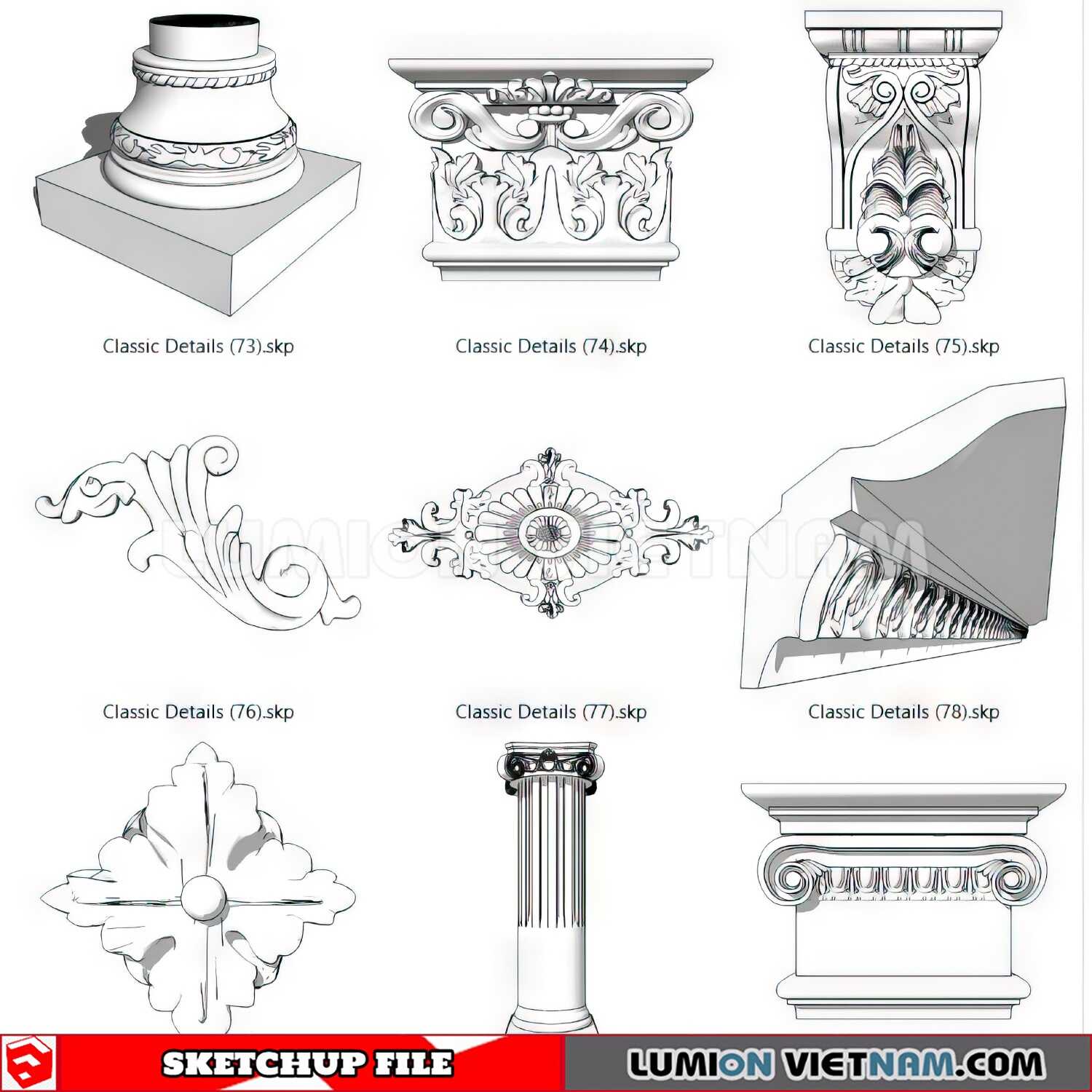 230621-Classic-Details-(73)-Sketchup-Models