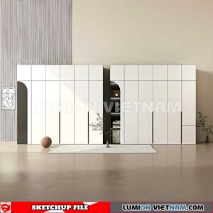 230628. Wardrobe Sketchup 3D Models