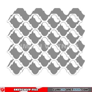 231106. Hollow Bricks Sketchup 3D Models