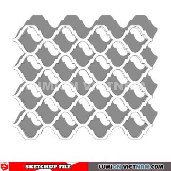 231106. Hollow Bricks Sketchup 3D Models