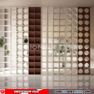 231106. Hollow Bricks Sketchup 3D Models