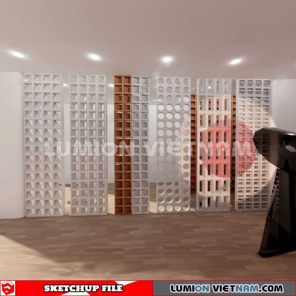 231106-Hollow-Bricks-(52)-Sketchup-Models