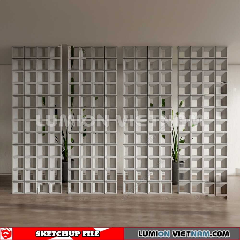 231106-Hollow-Bricks-(56)-Sketchup-Models