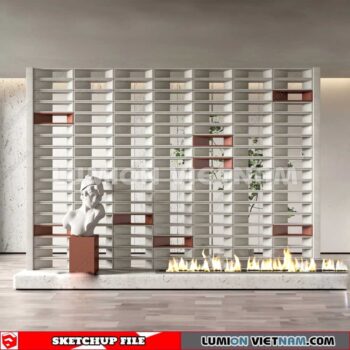 231106. Hollow Bricks Sketchup 3D Models