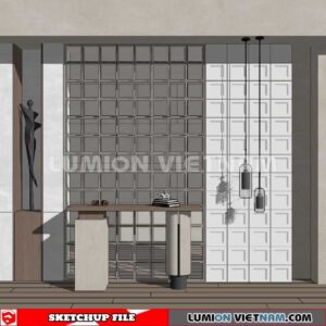 231106. Hollow Bricks Sketchup 3D Models