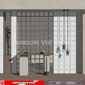 231106. Hollow Bricks Sketchup 3D Models