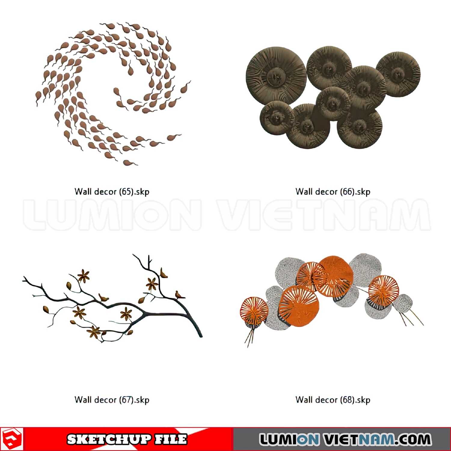 230701-Wall-Decor-(17)-Sketchup-Models