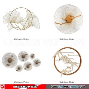 230701. Wall Decor Sketchup 3D Models
