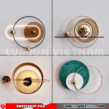 230701. Wall Decor Sketchup 3D Models