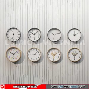 230701. Wall Decor Sketchup 3D Models