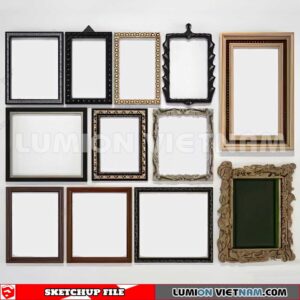 230701. Wall Decor Sketchup 3D Models