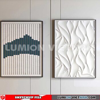 230701. Wall Decor Sketchup 3D Models