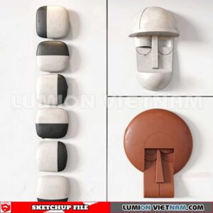 230701. Wall Decor Sketchup 3D Models