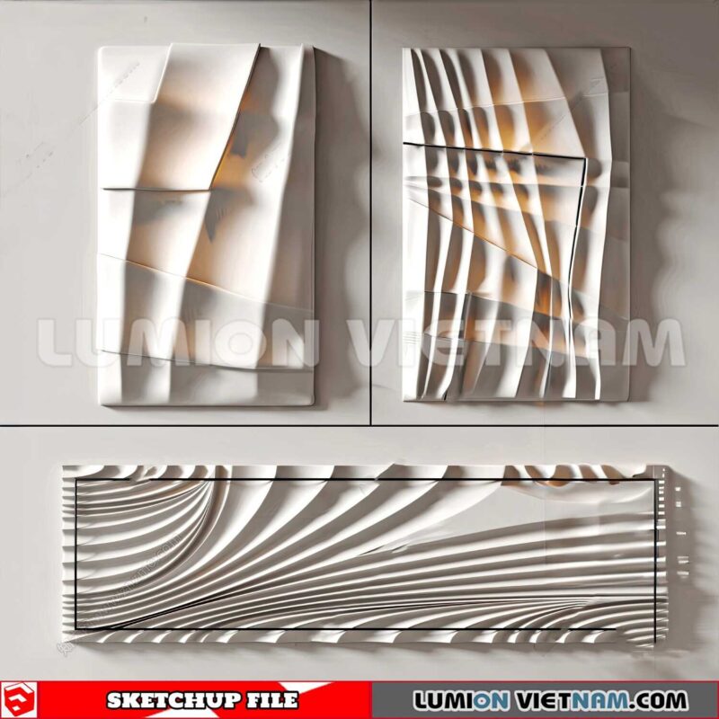 230701. Wall Decor Sketchup 3D Models