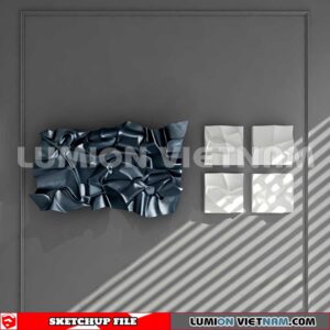 230701. Wall Decor Sketchup 3D Models