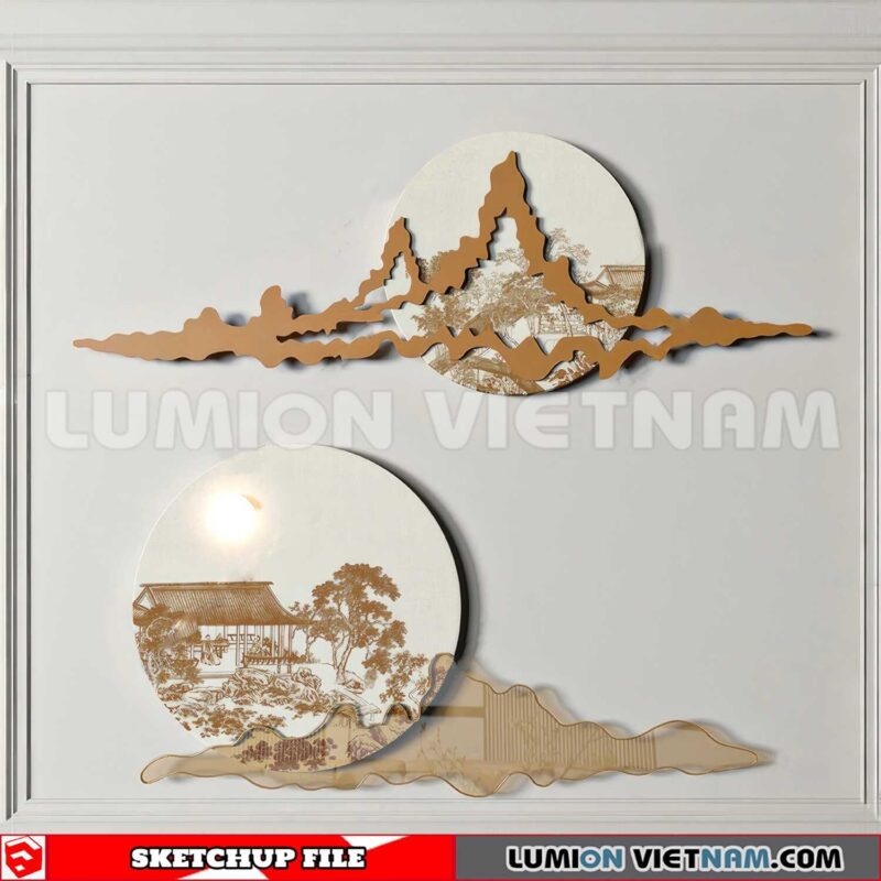 230701. Wall Decor Sketchup 3D Models